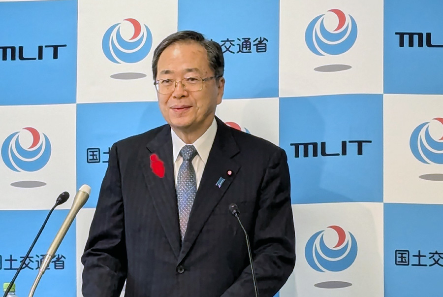 3年間を振り返る斉藤国交相（日本工業経済新聞社【建設メール】より）