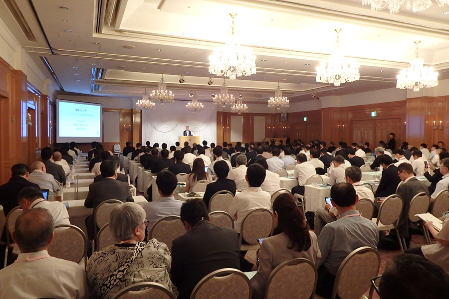 都内で開催された建設業振興基金のCCUSフォーラム（日本工業経済新聞社【建設メール】より）